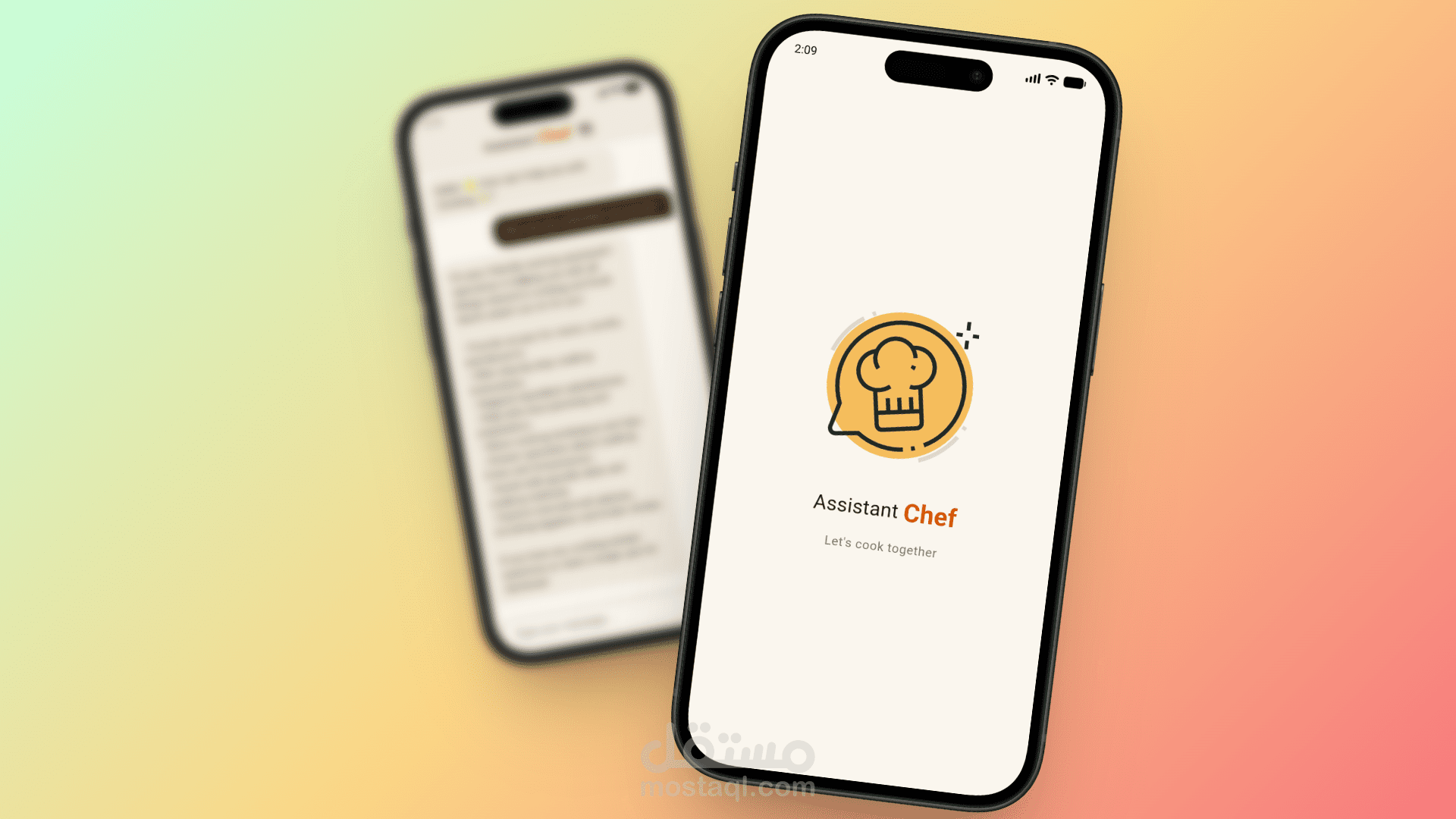 تطبيق مساعد طبخ Assistant Chef (AI Chatbot)