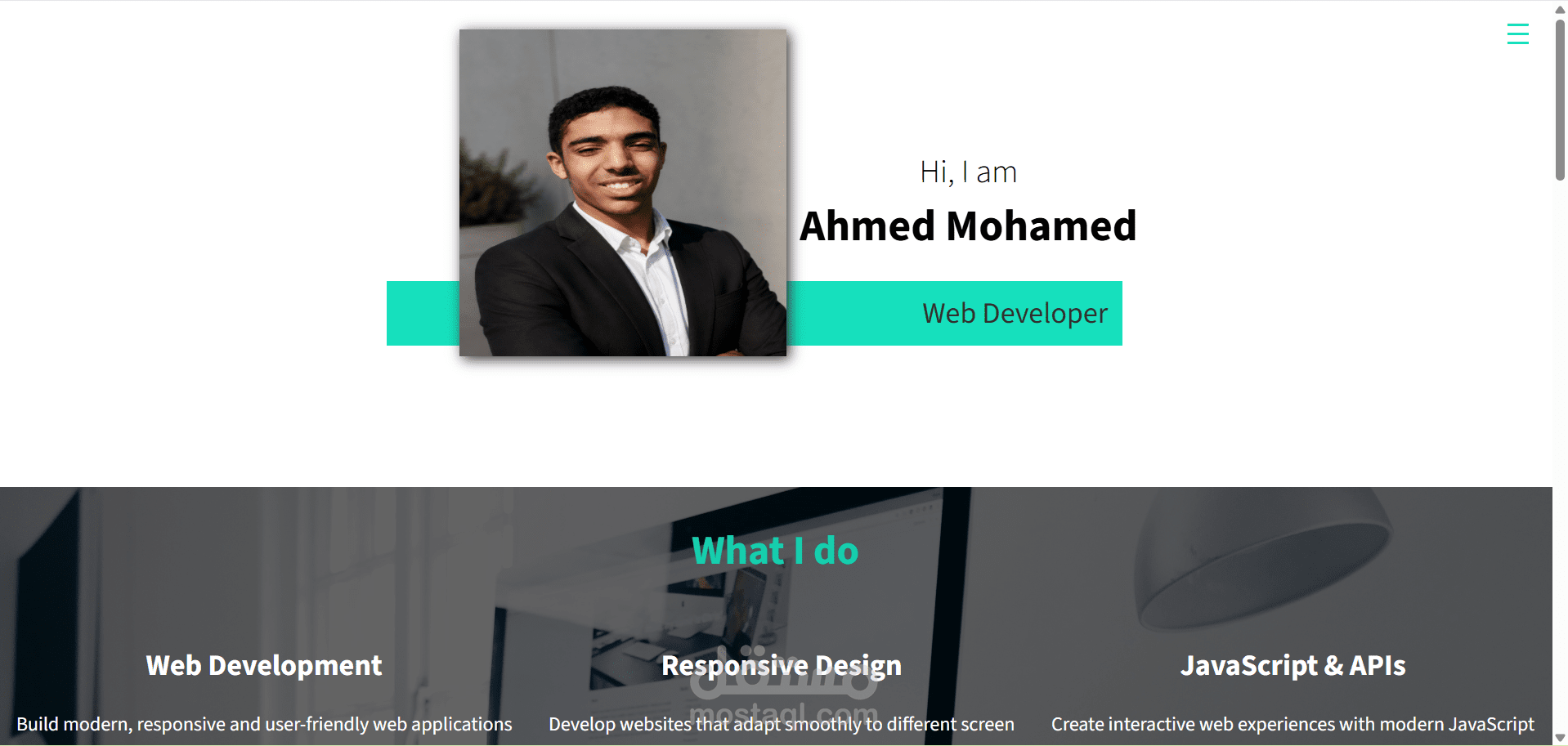 portfolio website