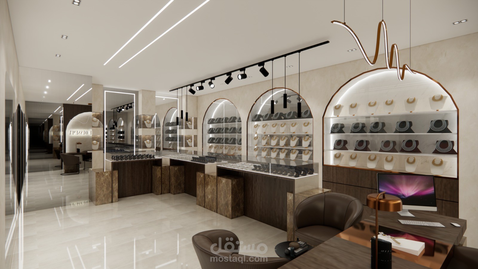 The Luxury Jewelry Boutique Interior – Bizerte, Tunisia