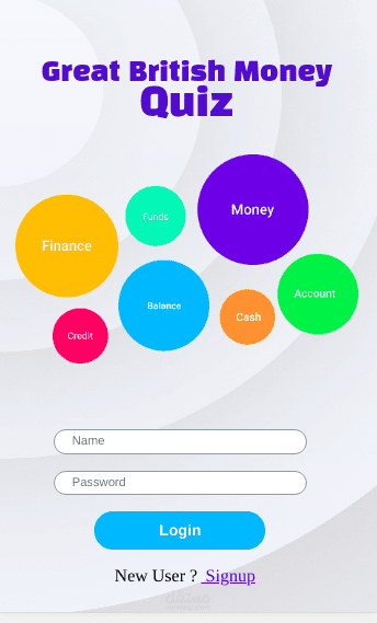(Great British Money Quiz (GBMQ