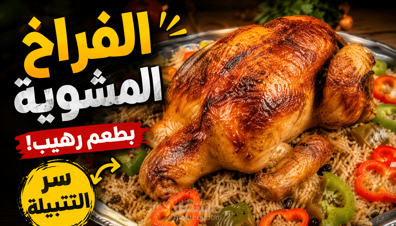 سهل وألذ طريقة لعمل الفراخ المشوية في البيت | أحسن من المطاعم