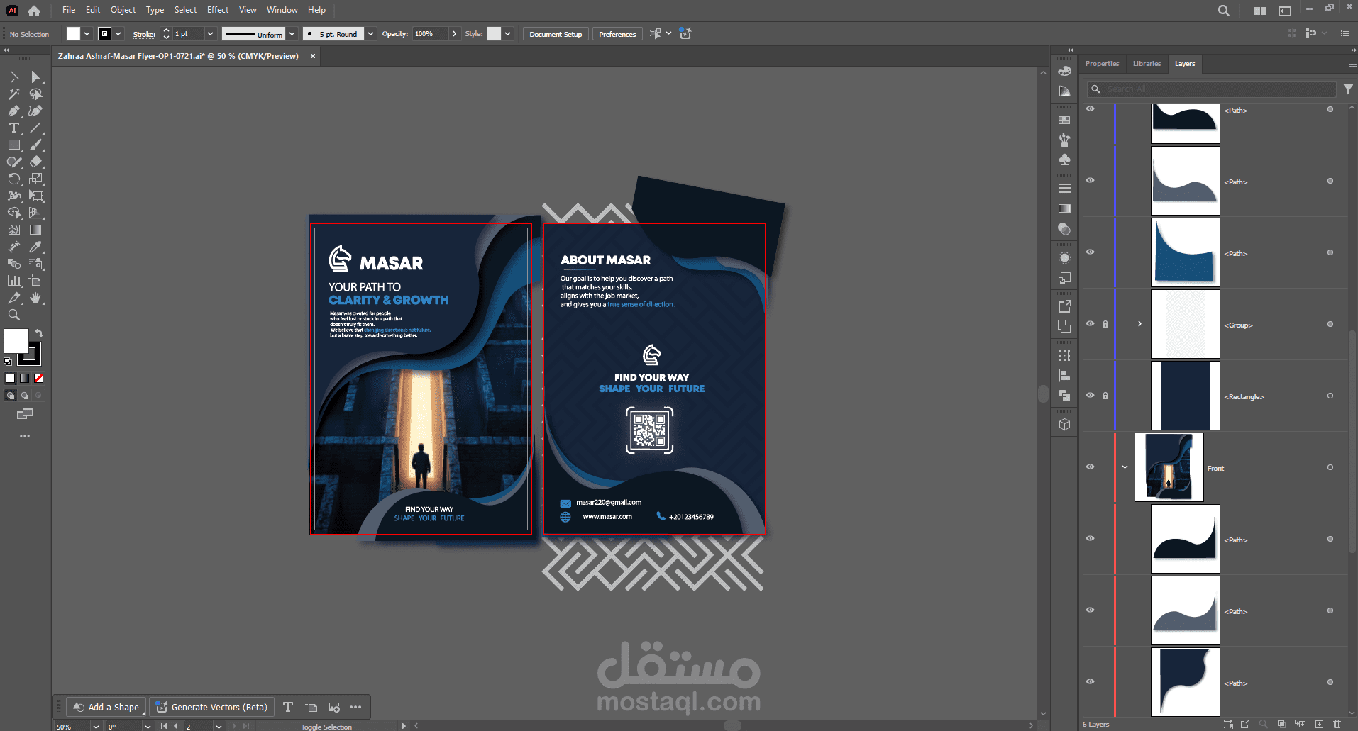Brochure Design for MASAR