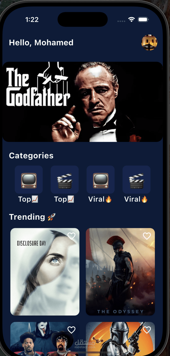 Movies & TV Shows App