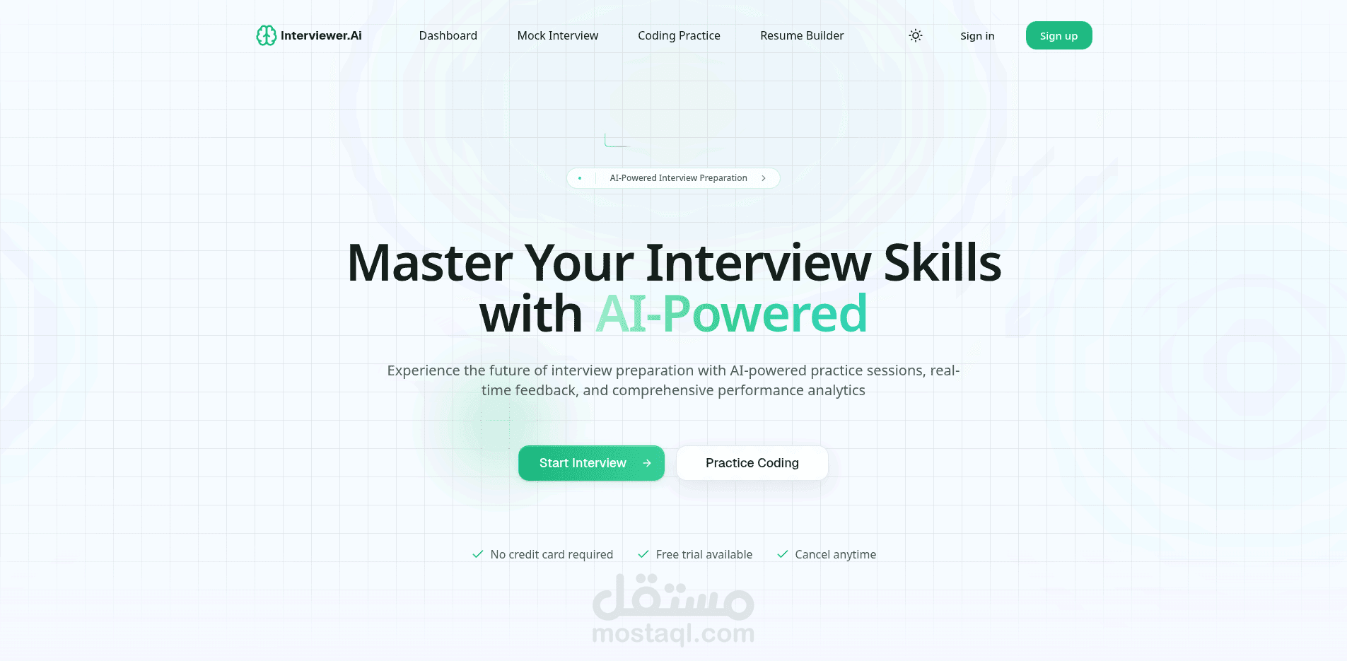 Interviewer.ai| AI-Powered Interview Simulation & Hiring Intelligence Platform (Graduation Project)