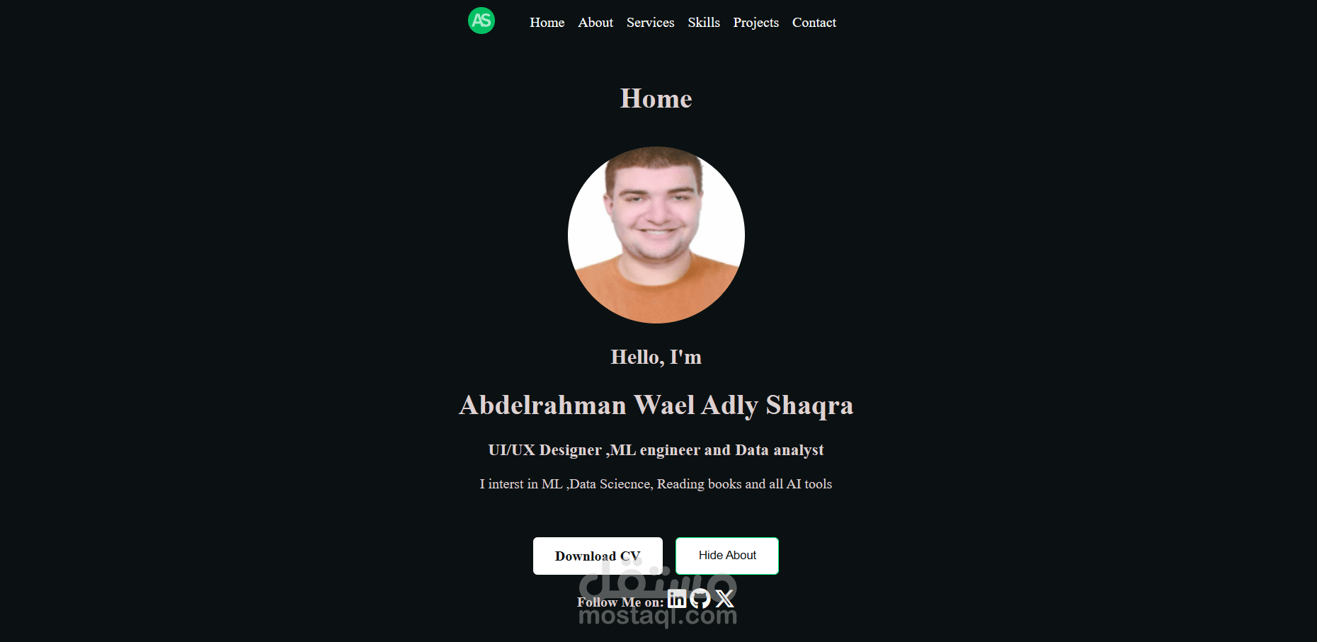 Professional Portfolio Website – High-Performance Personal Brand Platform