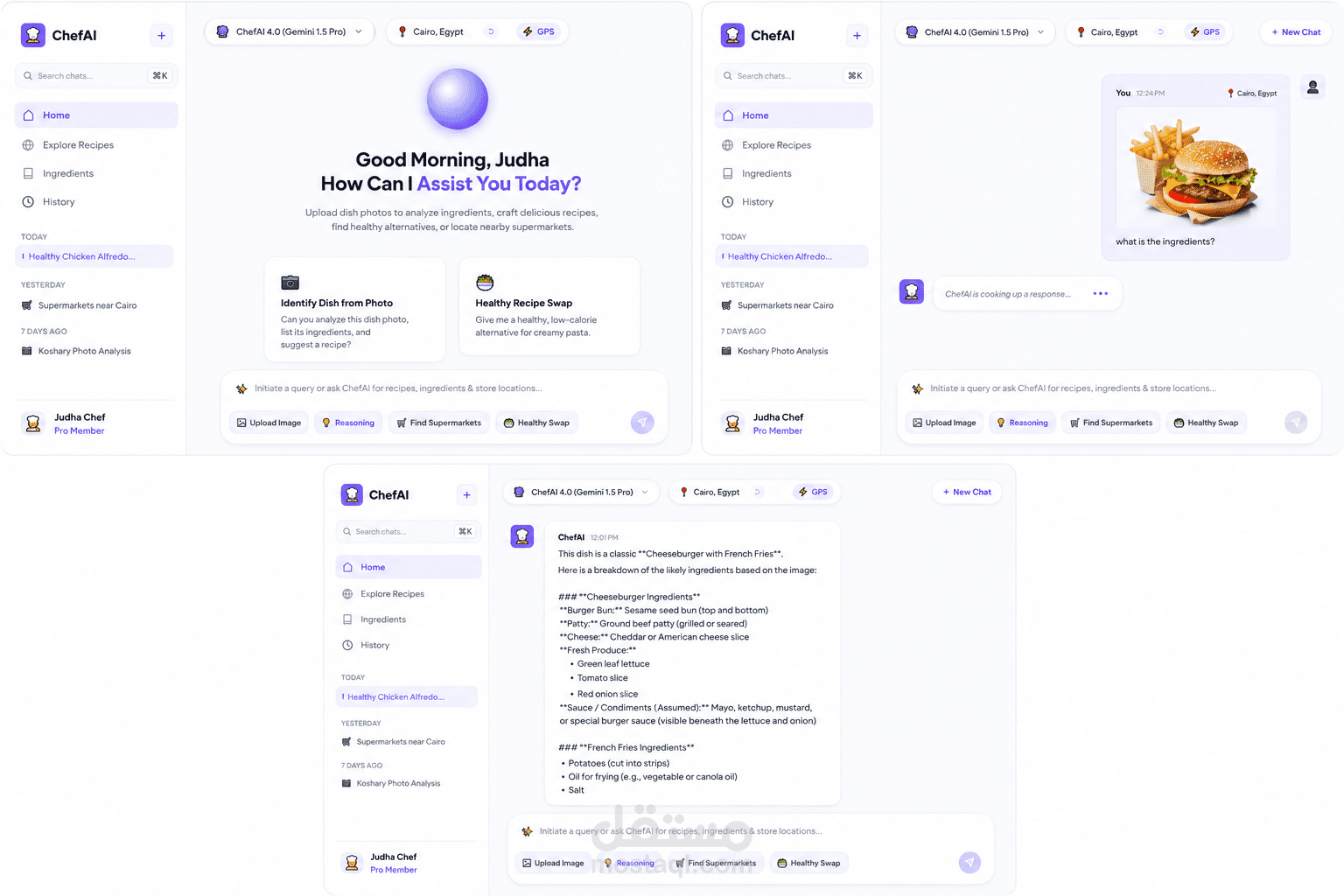 ChefAI – AI-Powered Cooking & Grocery Assistant