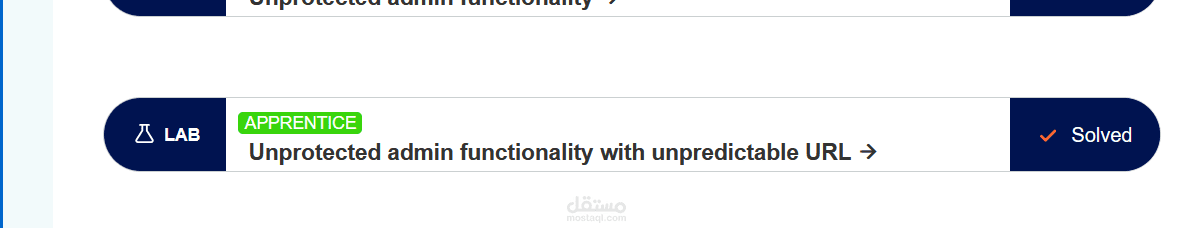 Lab: Unprotected admin functionality with unpredictable URL