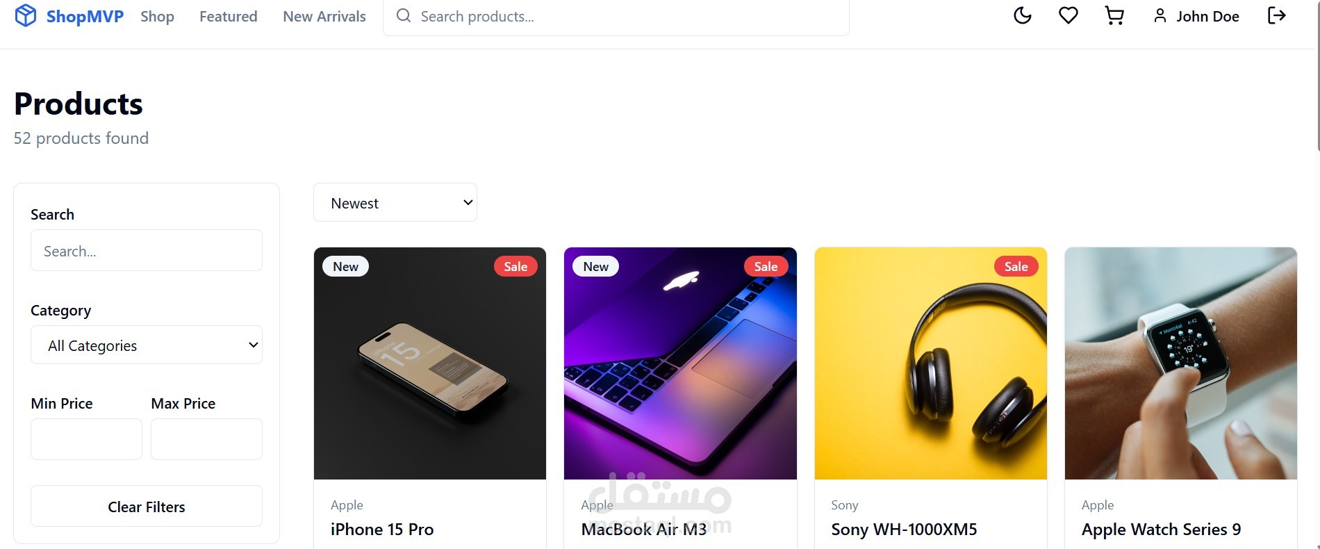 ECommerce-MVP