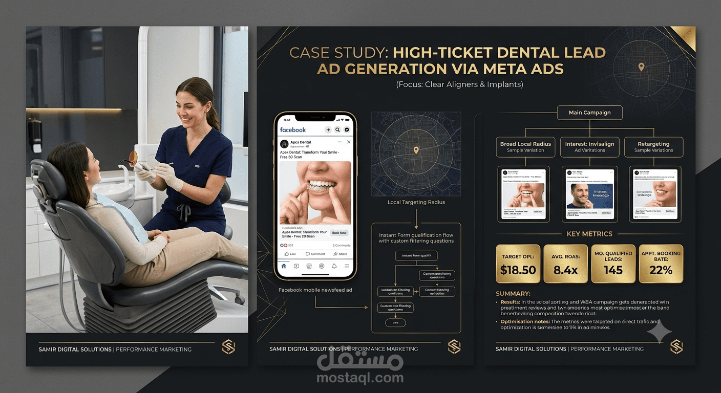 Dental Clinic Lead Generation Campaign | Meta Ads Strategy