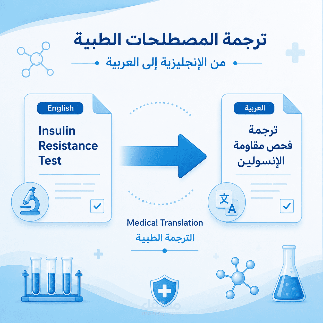 ترجمة تقرير لفحص مقاومة الأنسولين