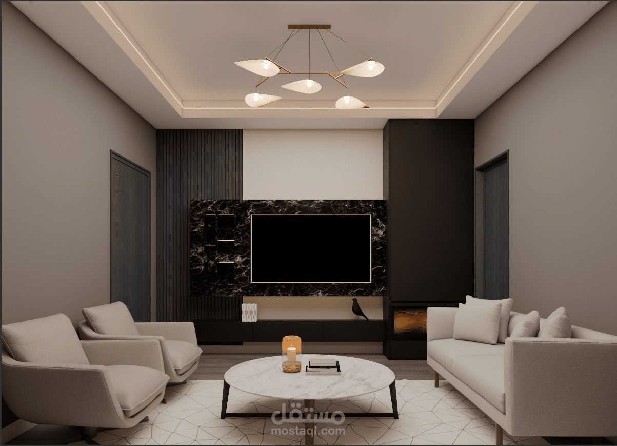 غرفة ضيوف modern