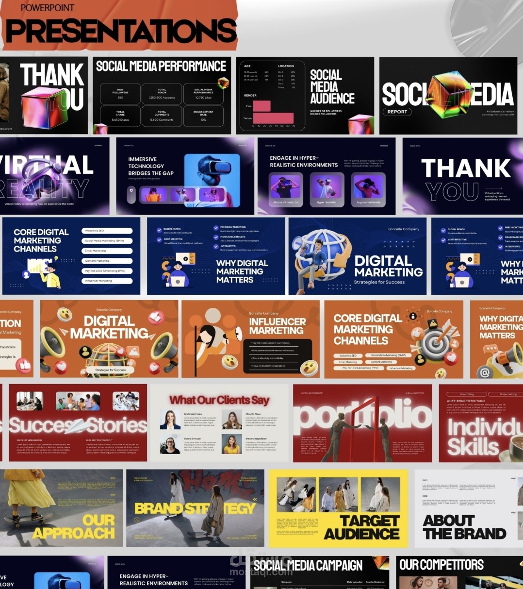 تصميم عروض PowerPoint احترافية