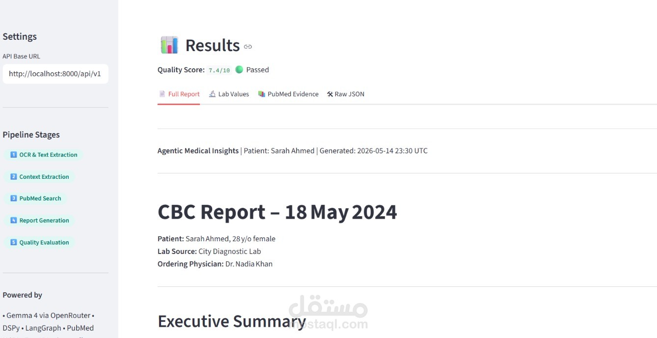 Lab Insights – AI-Powered Laboratory Report Analysis Platform