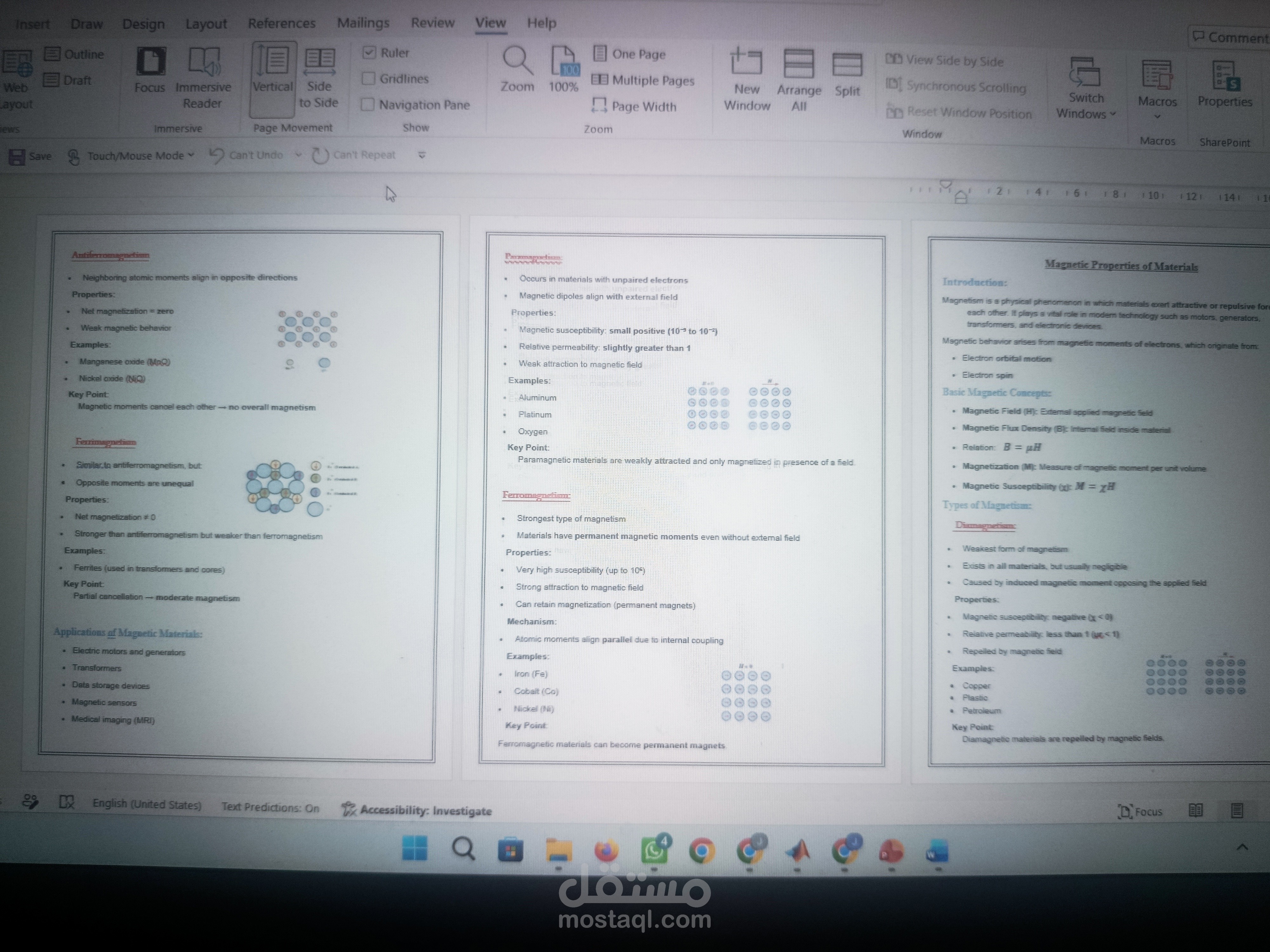 Microsoft word