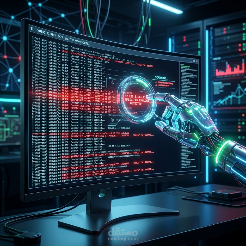 Smart Security Log Analysis using LLM  (CyberLog Sentinel)