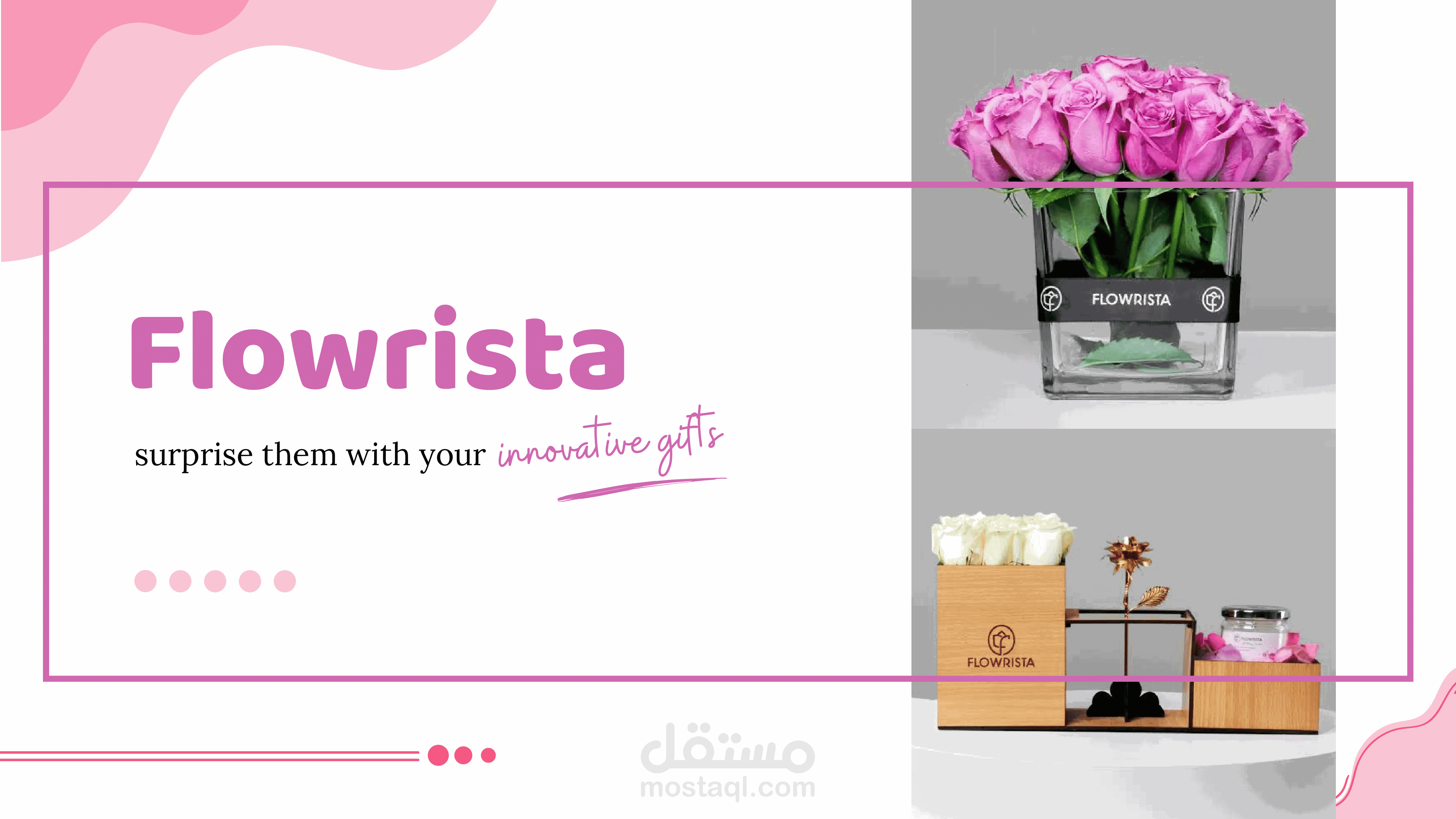 نموذج من تحليل للبزنس و البراندج (Flowrista Store)
