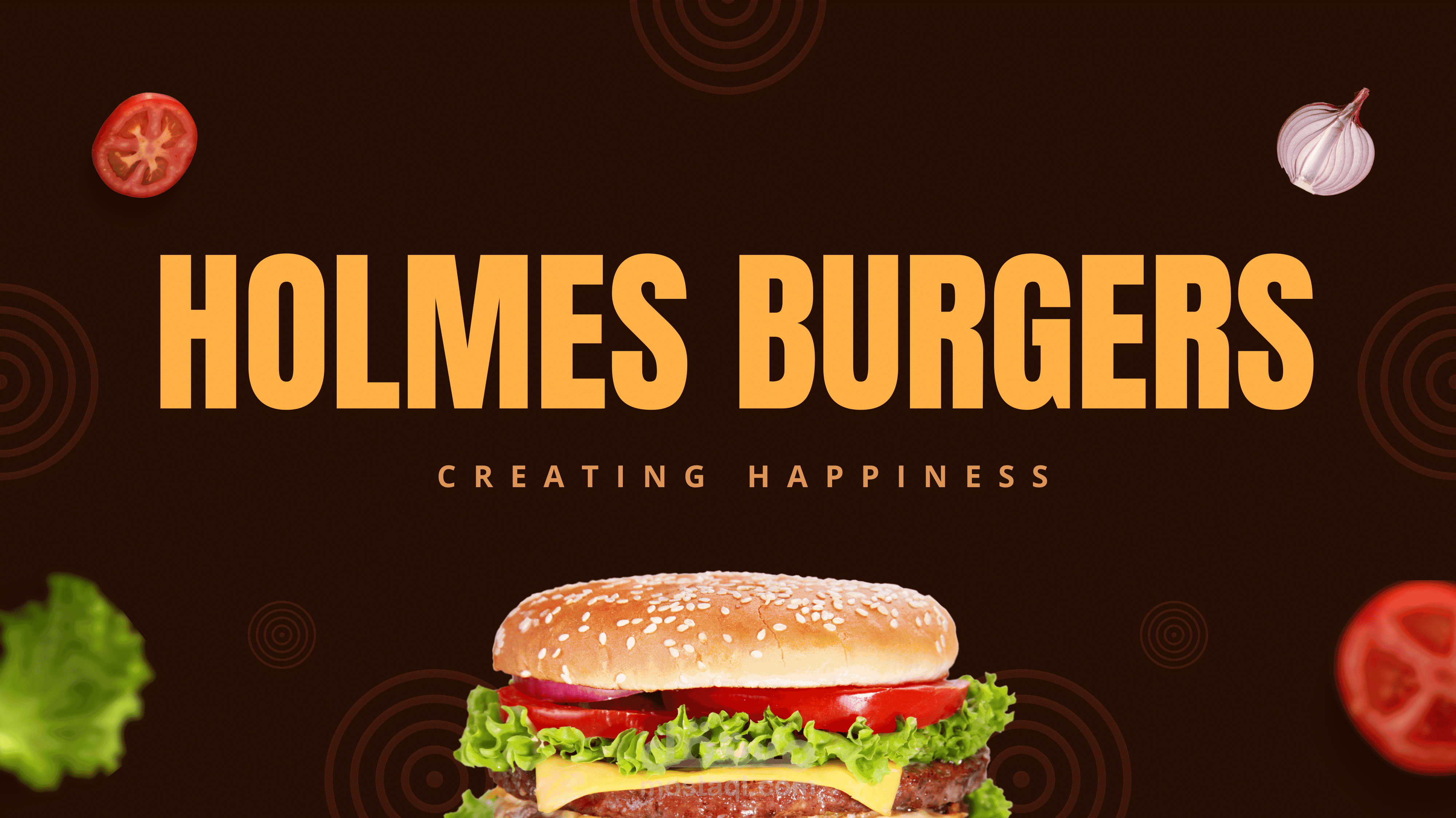نماذج تصميمات و ريلز (Halmes Burger)
