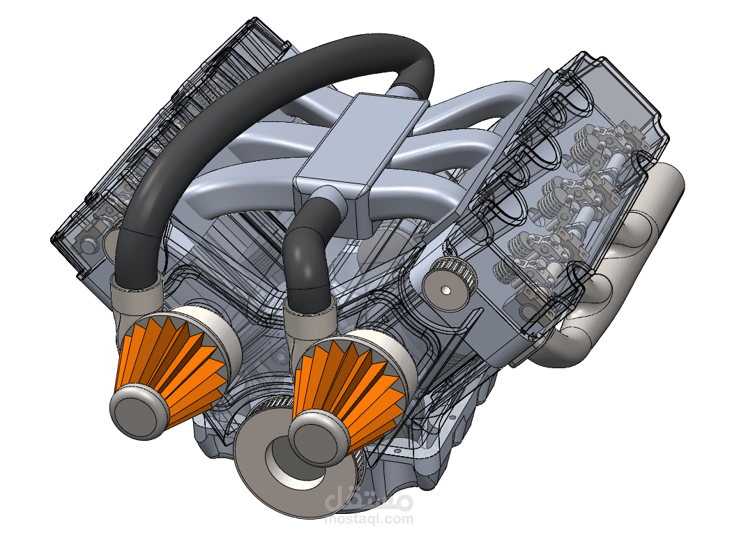 تصميم ميكانيكي ثلاثي الأبعاد باستخدام SolidWorks