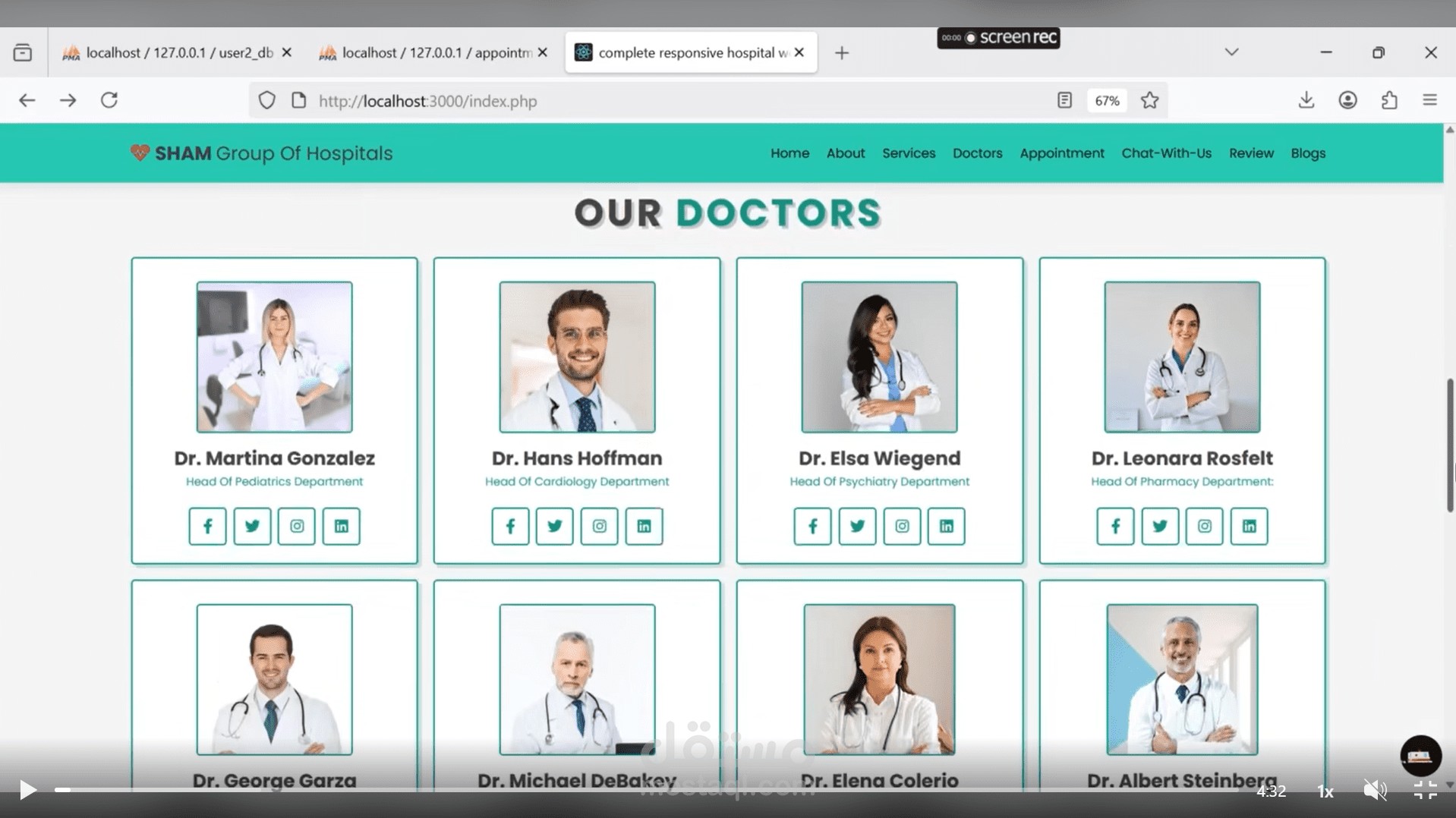 SHAM-Hospital-Web-Project