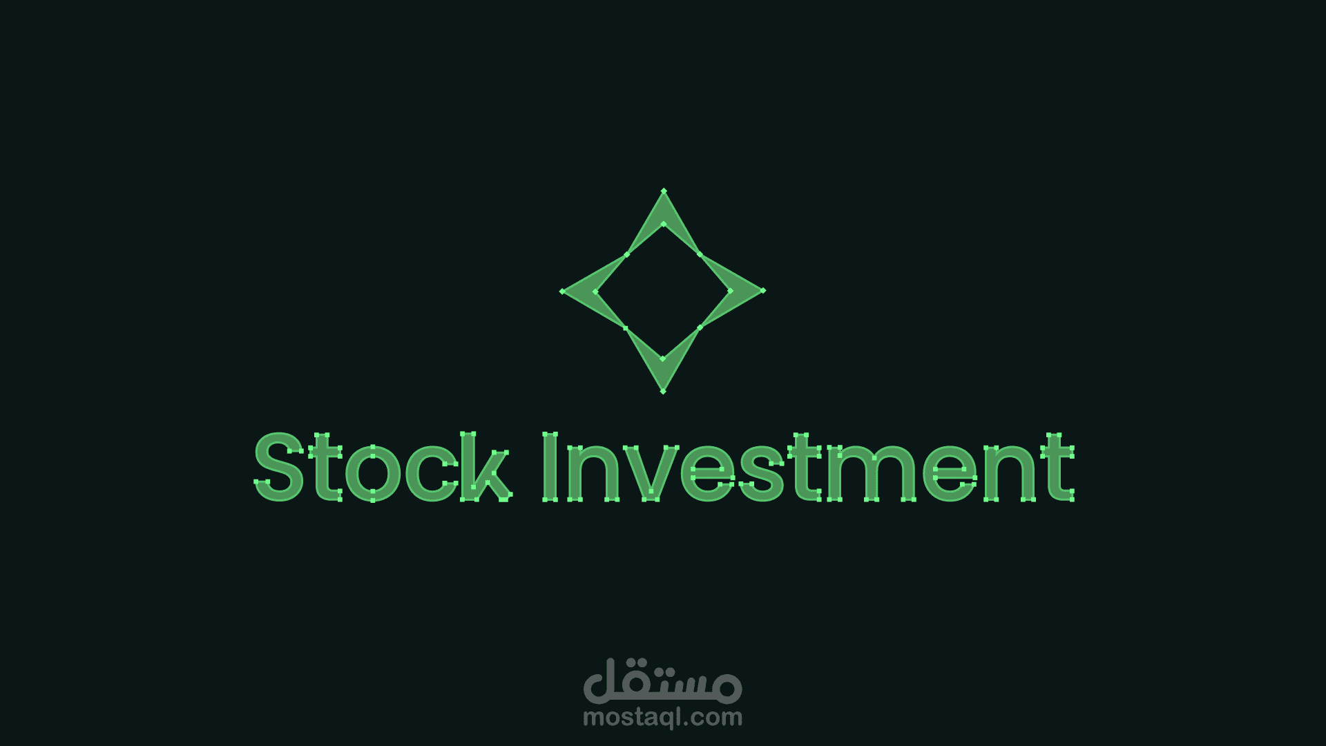 تصميم شعار وهوية بصرية لشركة استثمار وأسهم – Stock Investment