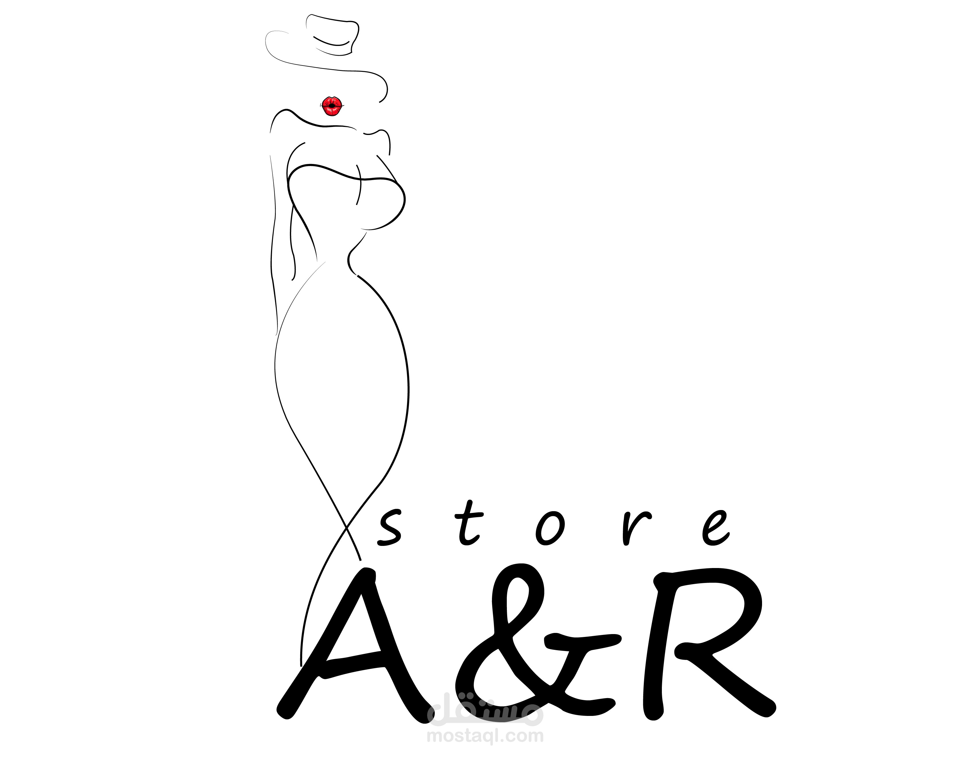 A&R store's logo for Lingerie and closes