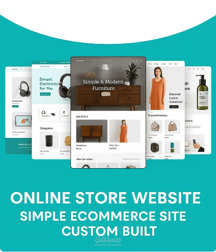 تصميم واجهة موقع هبوط (Landing Page UI Design) لوكالة تسويق رقمي