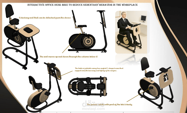 Interactive Office Desk Bike to Reduce Sedentary Behavior in the Workplace