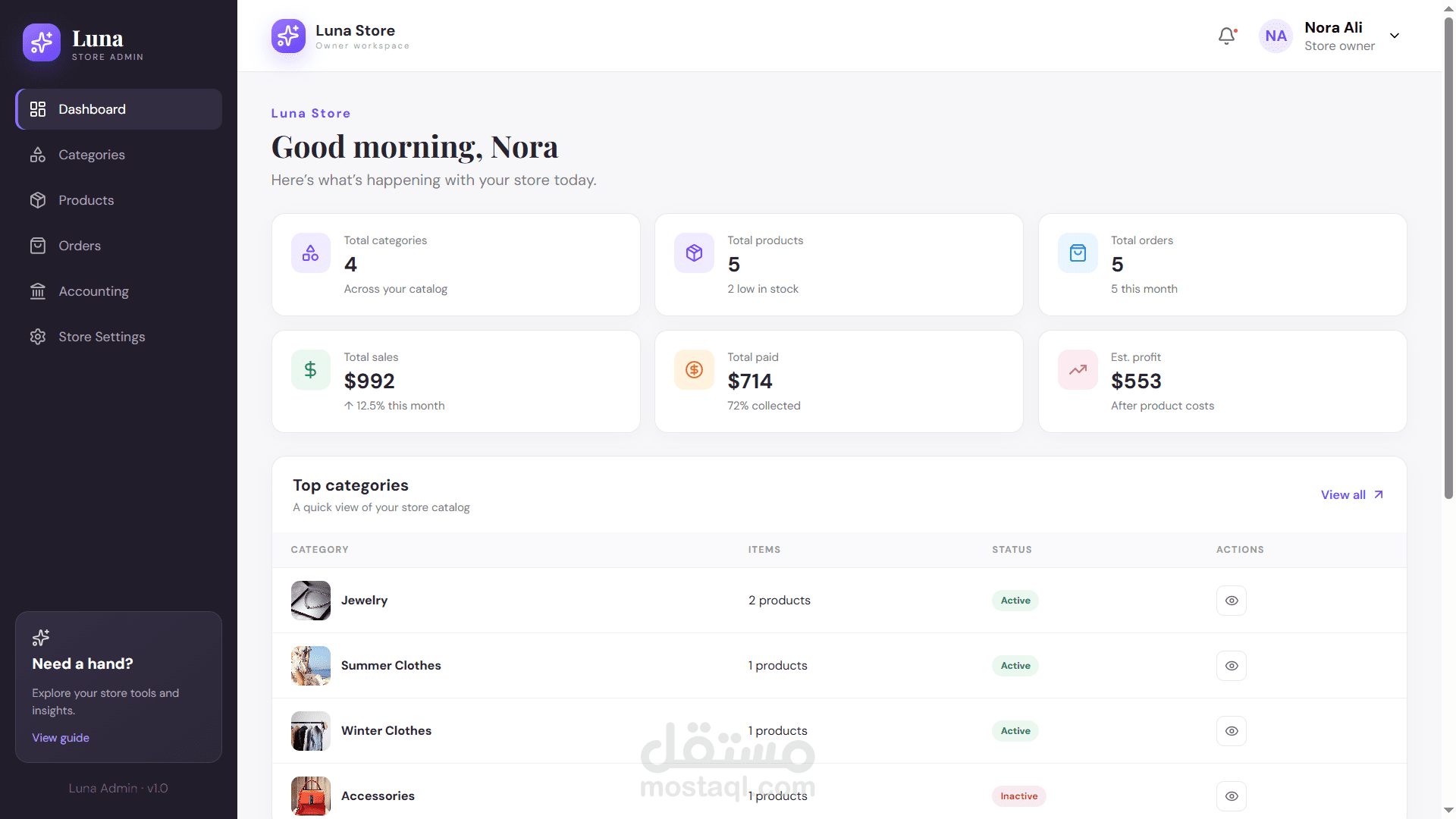 Multi-Store E-Commerce Platform
