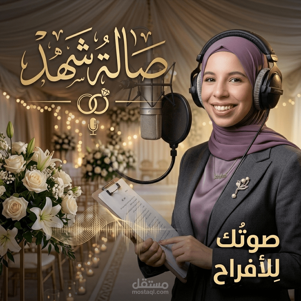 تعليق صوتي ومونتاج إعلان ترويجي | صالة وشاليهات شهد