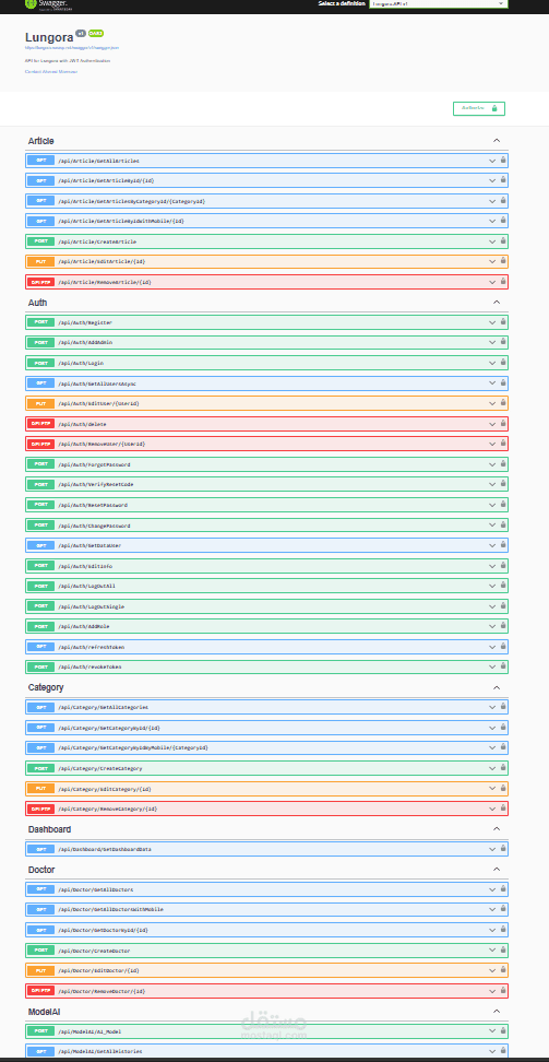 Lungora Project | Backend Developer