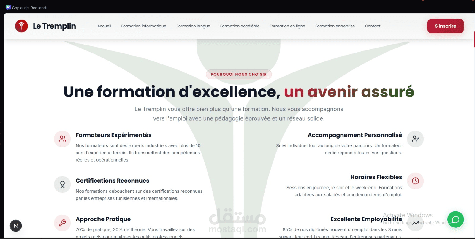 Site Le Tremplin