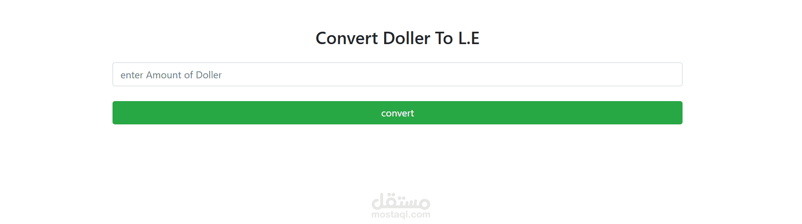 Currency Converter