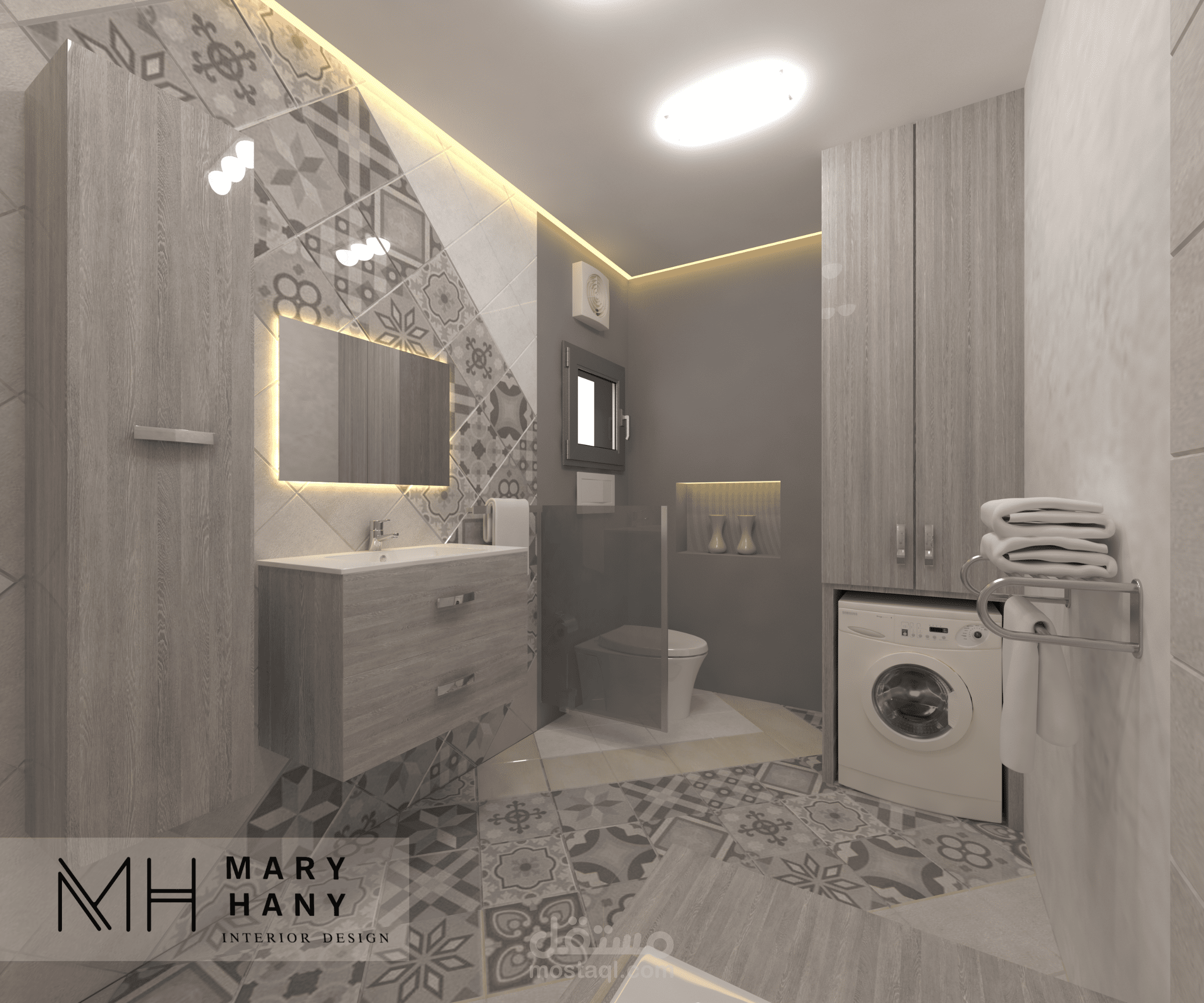 master bathroom