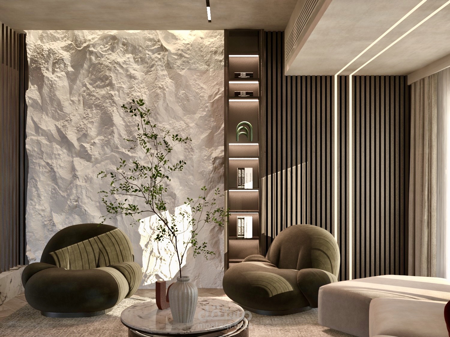 Villa interior design