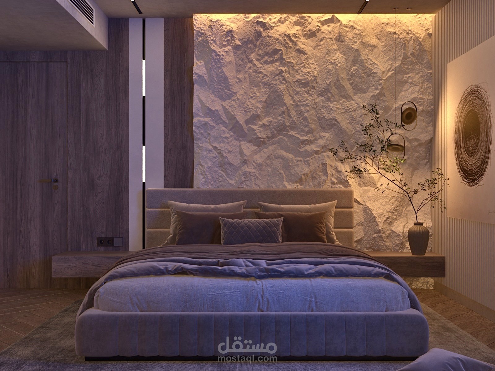 Master room  interior design