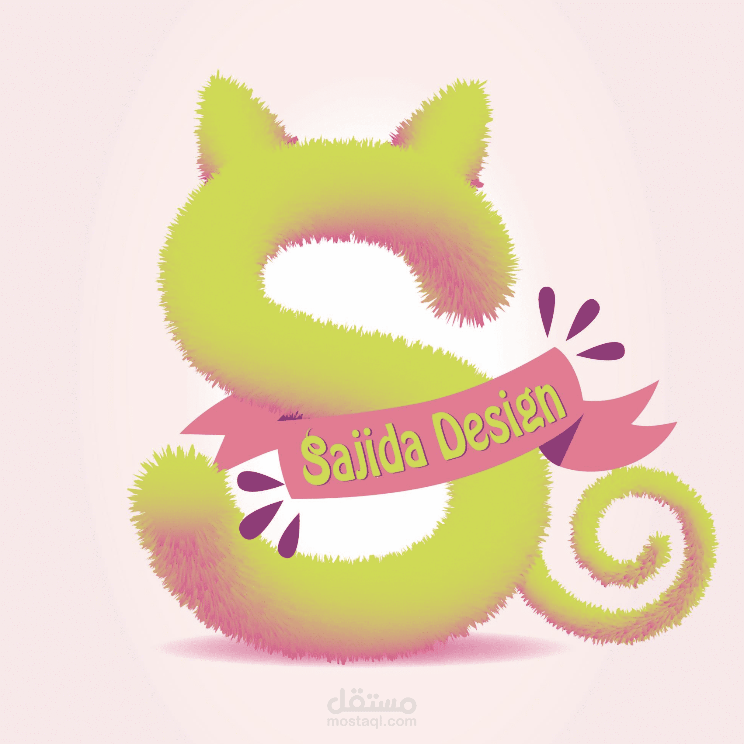 تصميم شعار خاص بي مميز وفريد لا يشابه احد ويمثل شخصيتي في اخيار الوان زاهيه ونمط شبابي