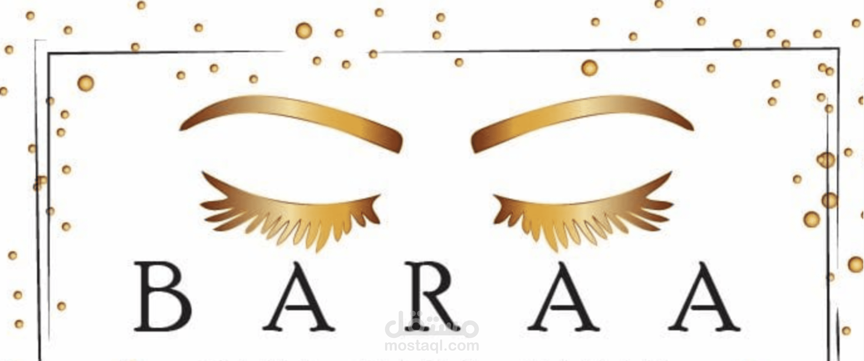 تصميم شعار هادئ وكلاسيكي لزبونه تهتم في بناء الرموش