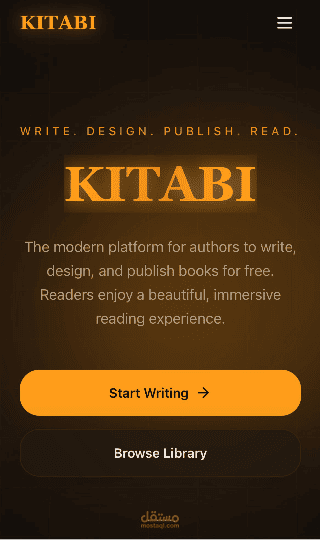 kitabi a platform for writers and readers