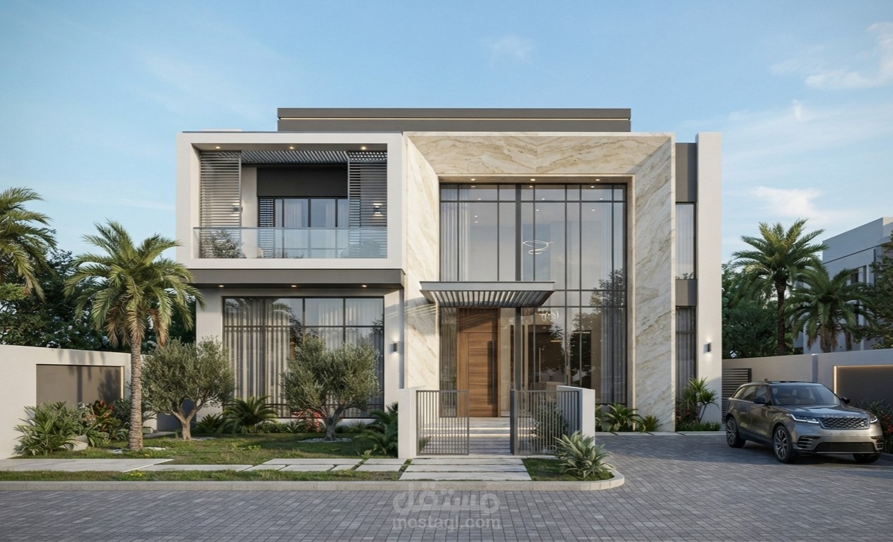 تصميم بيت فخم وراقي