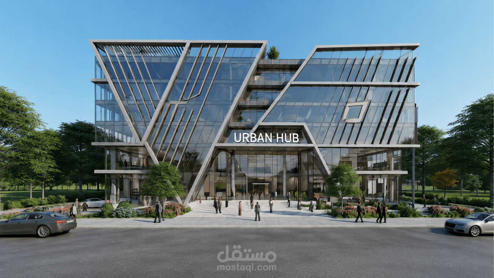مشروع مركز تجاري متعدد الاستخدامات