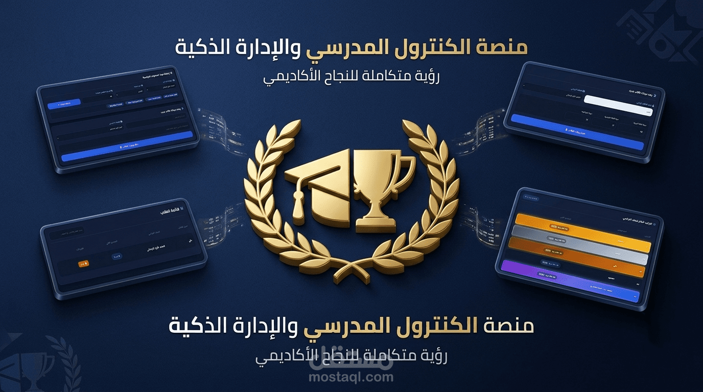 منصة إدارة درجات الطلاب ولوحة المتصدرين | Student Grade & Leaderboard System