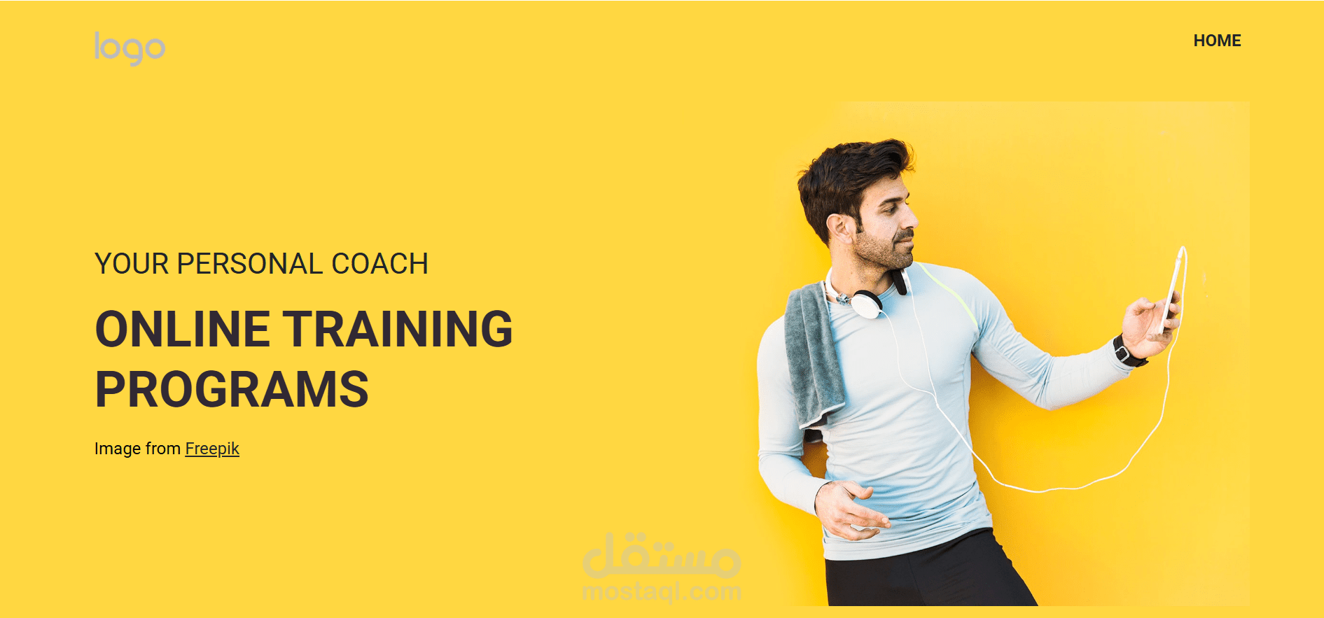 تصميم وتطوير واجهة منصة دورات وبرامج تدريبية إلكترونية (Online Training Programs)