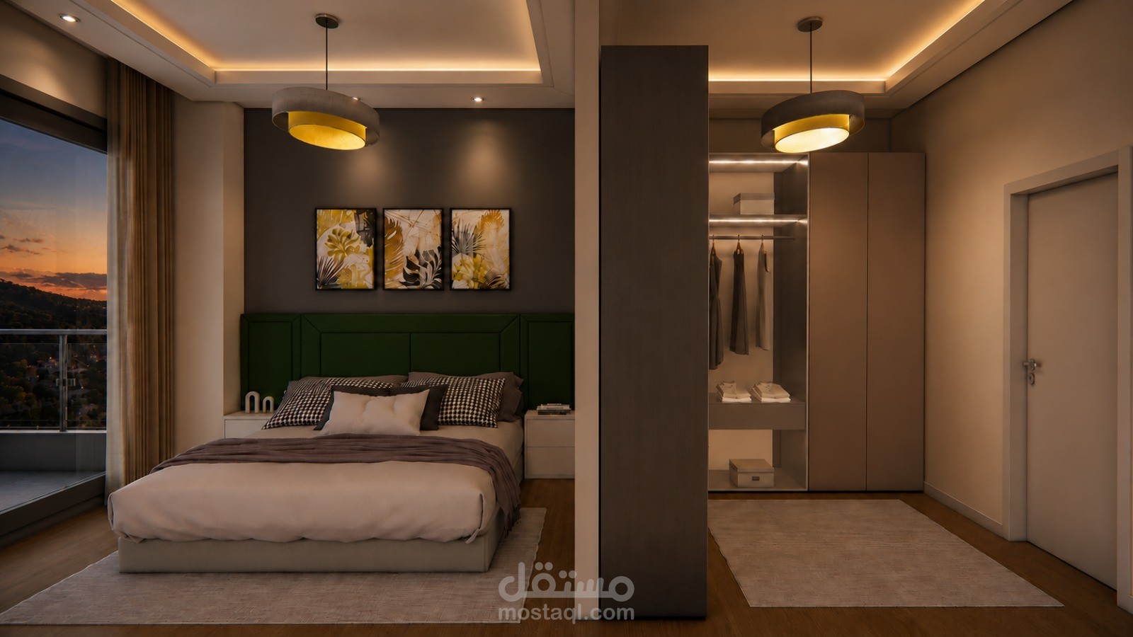 Modern Luxury Master Suite