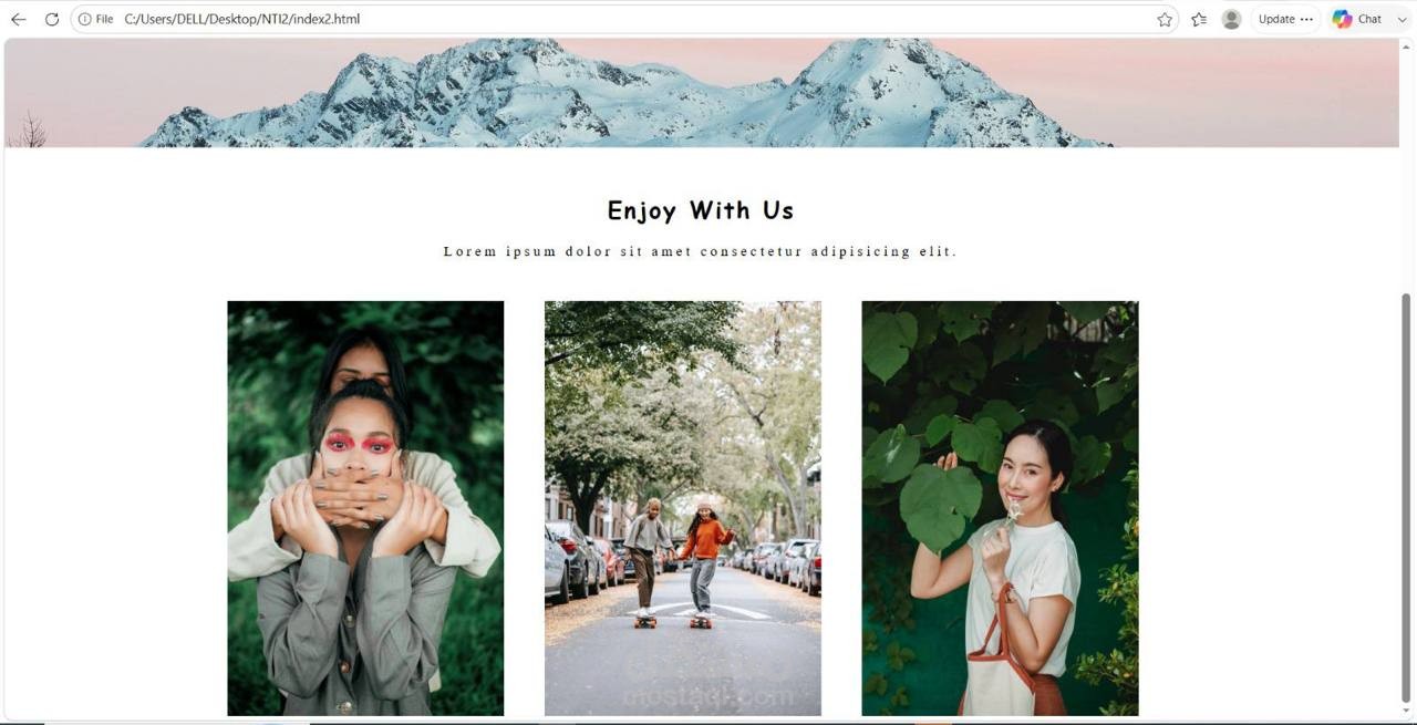 Responsive Landing Page Using HTML5 & CSS3