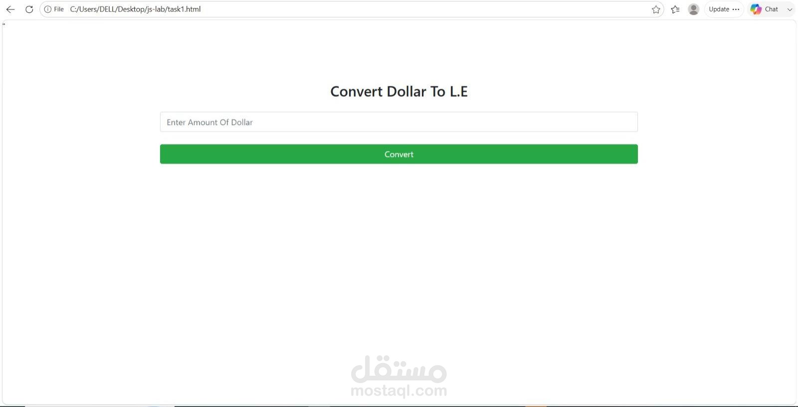 Currency Converter Web Application