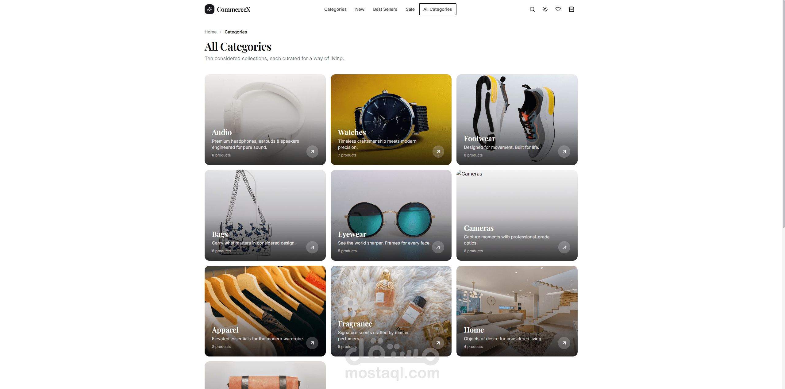 CommerceX – Modern E-Commerce Platform