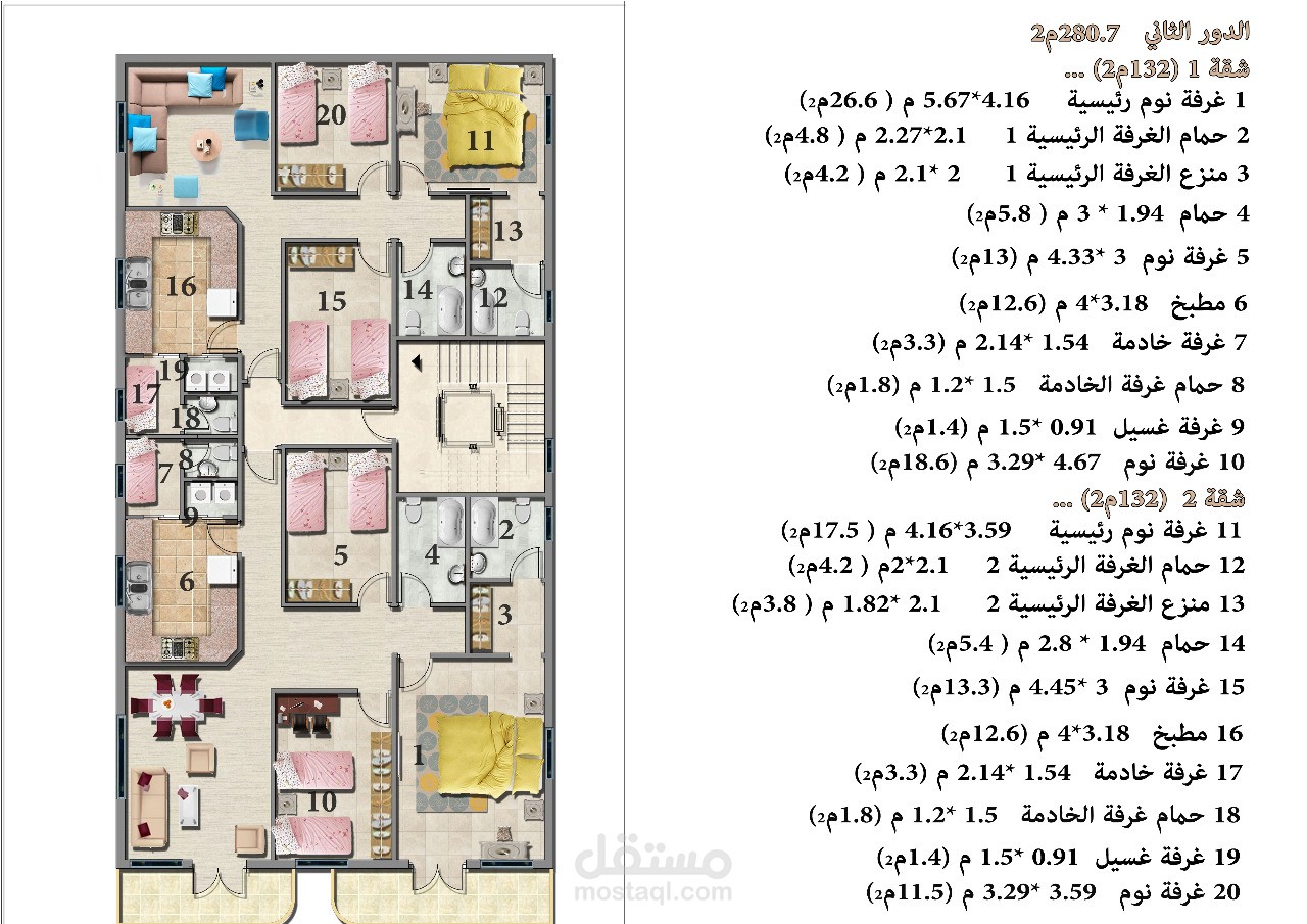 فرش واظهار المخططات