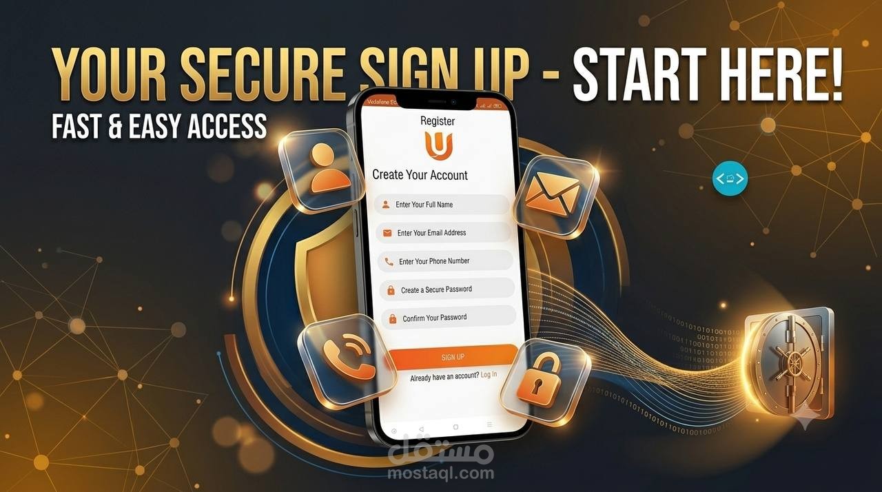 Splash Login and Register UI Screen in Flutter