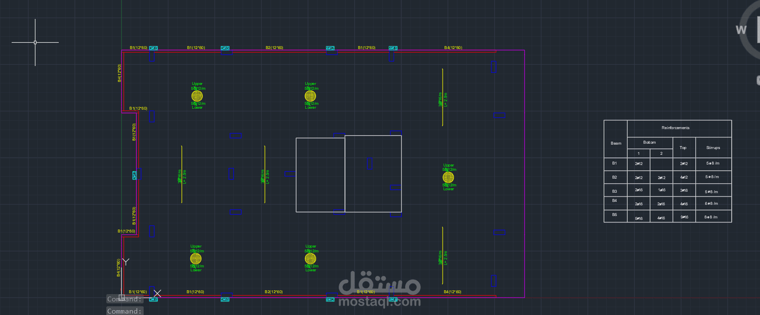solid and flat slab reinf.