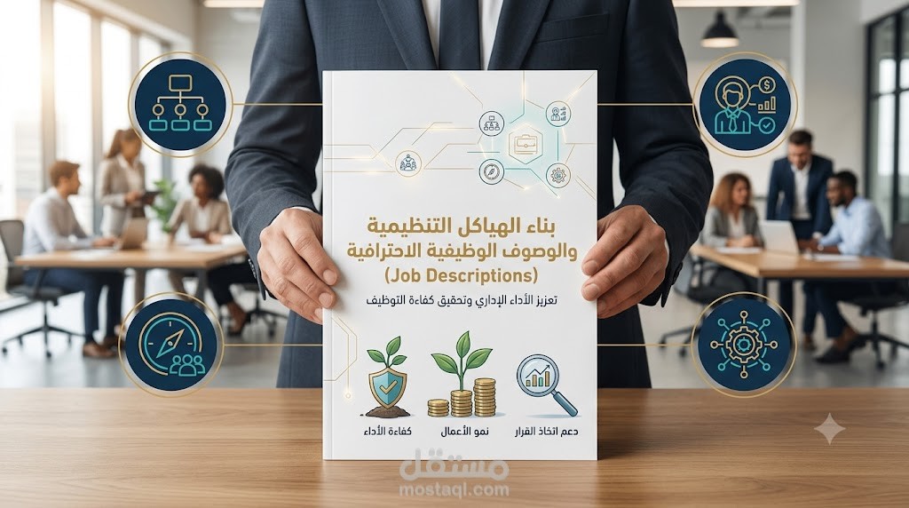 إعداد وبناء الهياكل التنظيمية والوصوف الوظيفية الاحترافية (Job Descriptions)